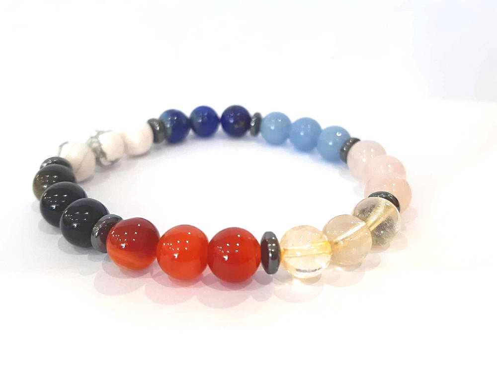 Bracelet 7 Chakras - La Nature Aux Thérapies